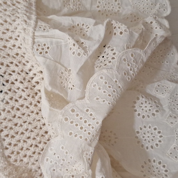 NWT ZARA BEIGE EMBROIDERED KNIT TOP - Picture 13 of 13